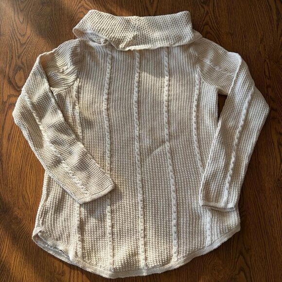 Vintage Jeanne Pierre Women's Cowl Neck Knit Sweater - Picture 2 of 6